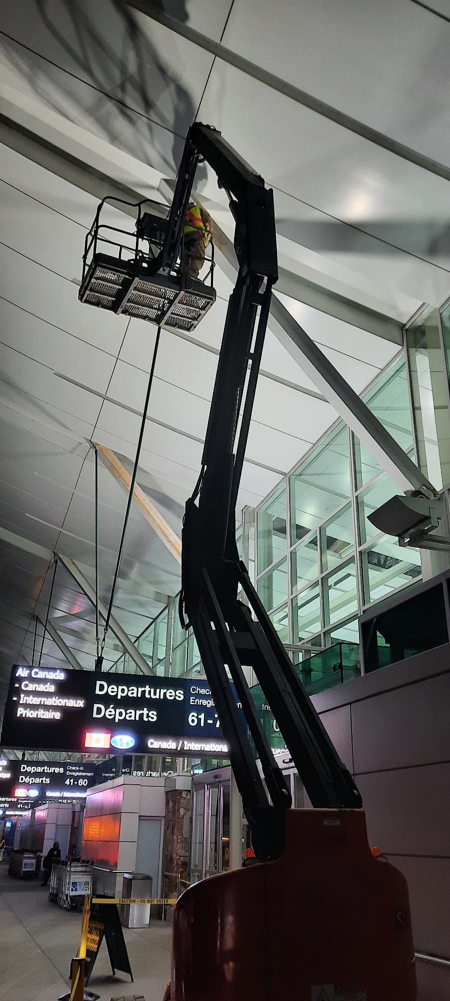 YVR airport painting