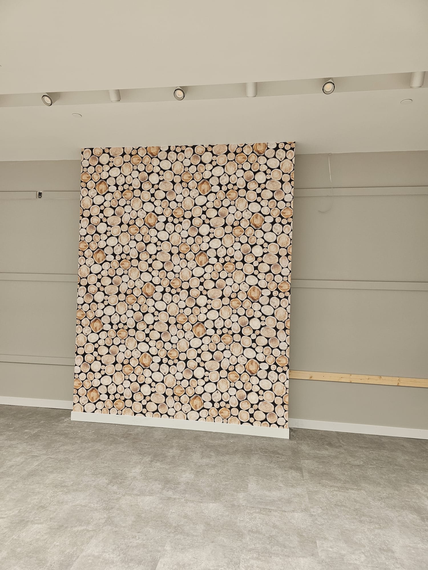 Commercial branded wallpaper