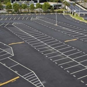 parking lot line painting